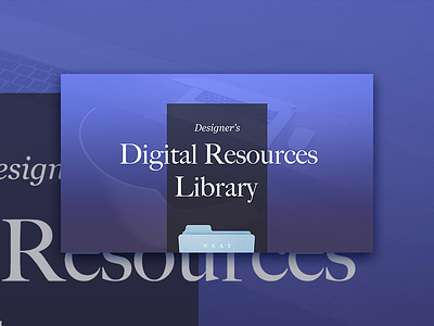 Digital Resources Library ✨ article designer digital design freebies library productivity resources starting kit ui ux