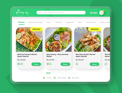 Healthy Food UI App app app design design ui uidesign uiux userinterface