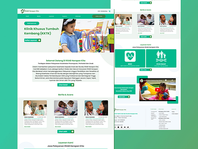 Hospital hospital design ui ux uidesign webdesign website design