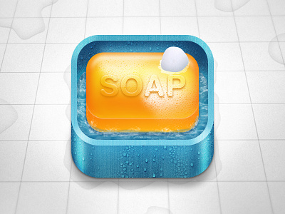 Soap Icon app graphic icon illustrator ios photoshop
