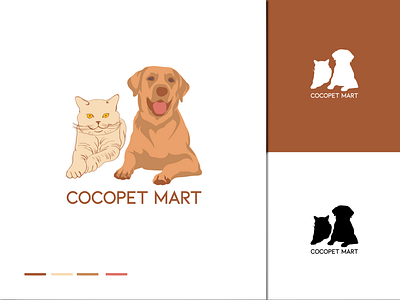 Logo design for pet brand