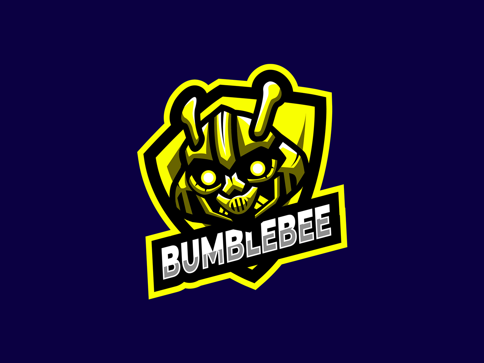 Transformers: The Game Bumblebee Car Decal Sticker, decals, angle, logo,  monochrome png | PNGWing