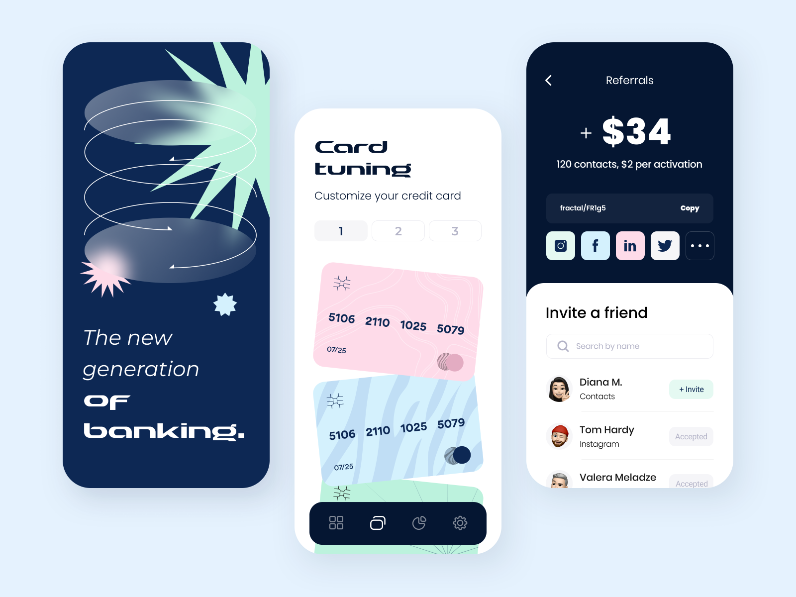 Banking - Mobile app by Arounda on Dribbble