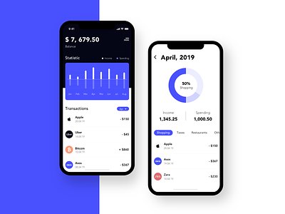 Banking - Mobile app concept
