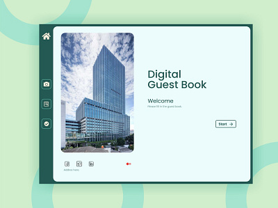 Digital Guest Book - iPad