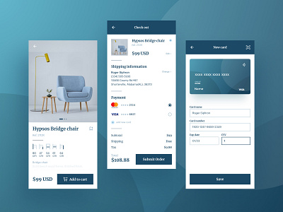 Chair e-commerce - Mobile app