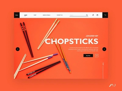 CHOPSTICKS UI WEB DESIGN e commerce figma ui uidesign web websitedesign