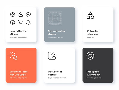 Myicons - Premium Vector line Icons app branding design elements flat icon icon design icon set iconography new icons ui web