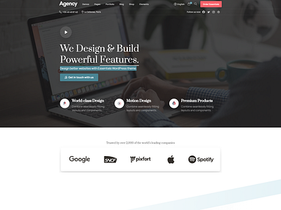 Design better websites with Essentials WordPress theme