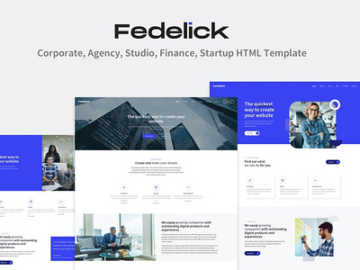 Fedelick - Multi-Purpose HTML Template