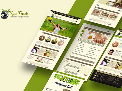 Spa Treats - A Health / Spa Salon HTML Template blog business theme theme design web design website wordpress wordpress theme