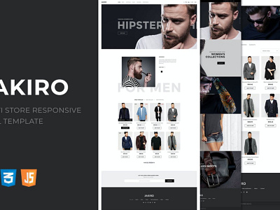 Jakiro | Multi Store Responsive HTML Template