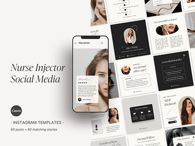 Nurse Injector Instagram templates