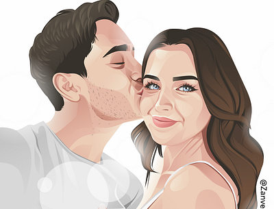 I will draw cartoon illustration from your photo in 24 hours design illustration