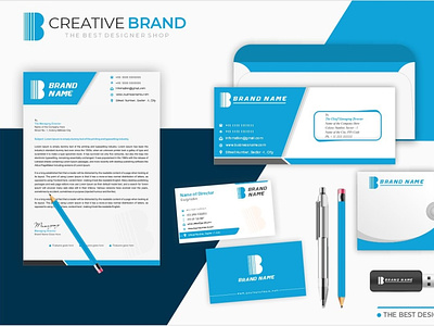 Stationery Design Template for Sale