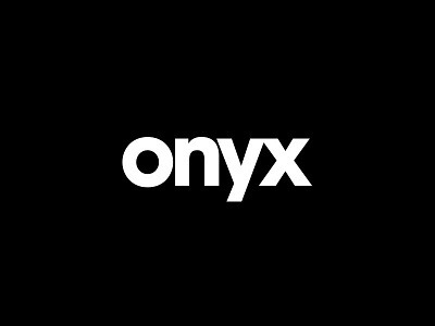 Starting Over agency black and white logo onyx simple type