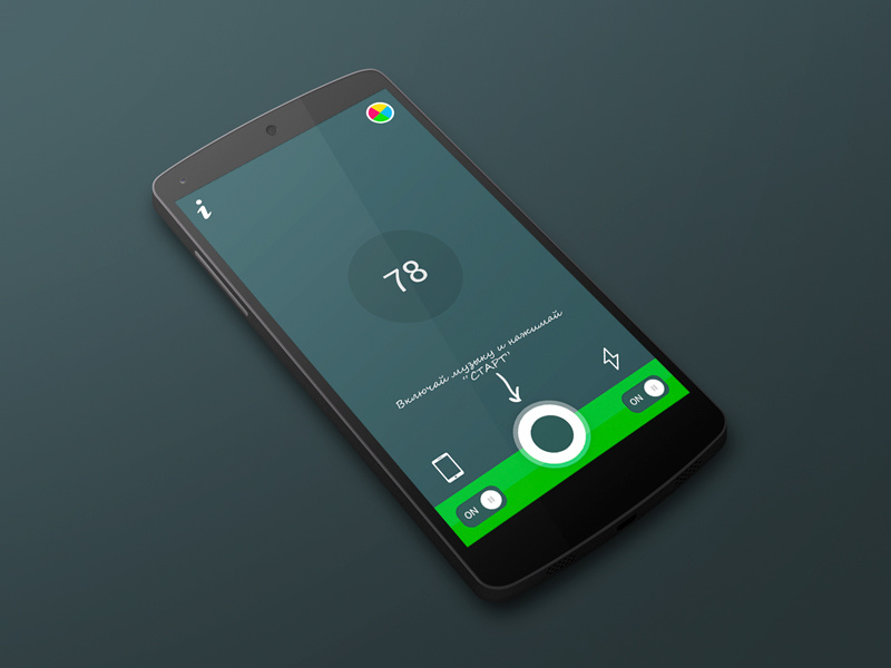 Music Strobe App by Alexander Kolomiec on Dribbble