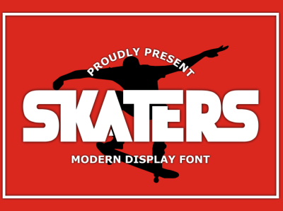 Skaters design font
