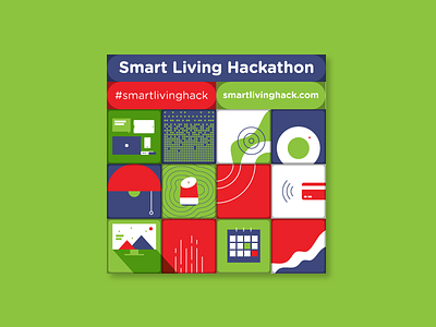 Smart Living Hackathon Sticker Pack efficiency home payments personal assistant sensors smart home smart living sound voice voice tech