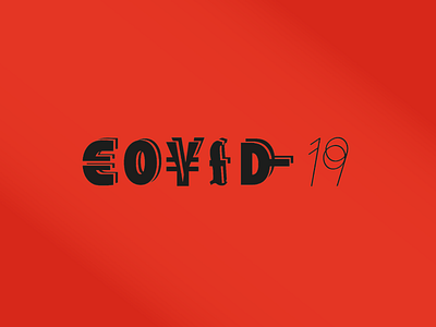 COVID-19 graphic design illustrator typography