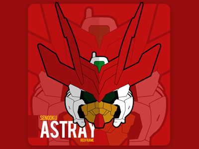 Gundam Sengoku Astray Red Frame astray bandai frame gundam head red sengoku vector