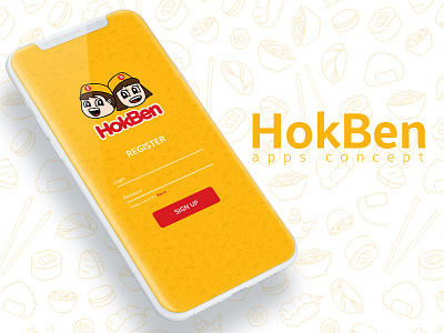 HokBen - Apps Concept apps concept hokben ios ui