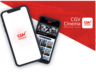 CGV Cinemas - Mockup Concept apps cgv cinemas ios movie