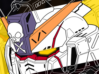 Gundam Crossbone XM-XI bandai character crossbone gundam head xm xi