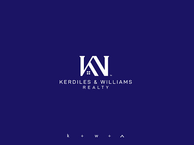 K&W Real estate - Modern Logo design