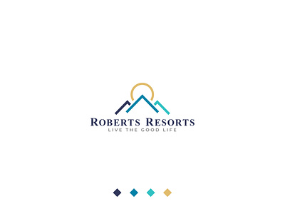 Modern Resort Logo Design