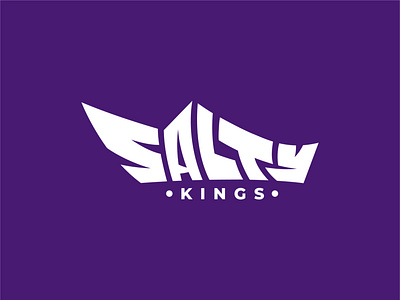 Salty king logo concept combination logo crown logo funky logo king logo letterhead logo logotype minimal logo minimalist logo modern logo monogram logo neutral logo salty kings simple logo wordmark wordmark logo