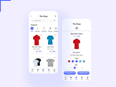 Daily e-commerce App app cards clean dashboard design dribbble ecommerce icon interface ios minimal shop tech trend ui ux website