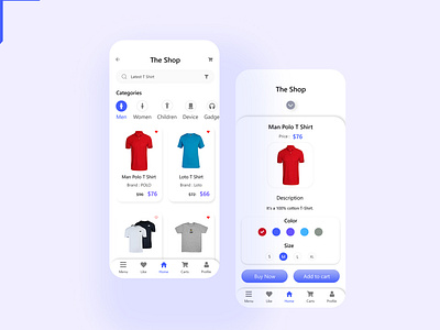 Daily e-commerce App by Murad Hossain 🔥 on Dribbble