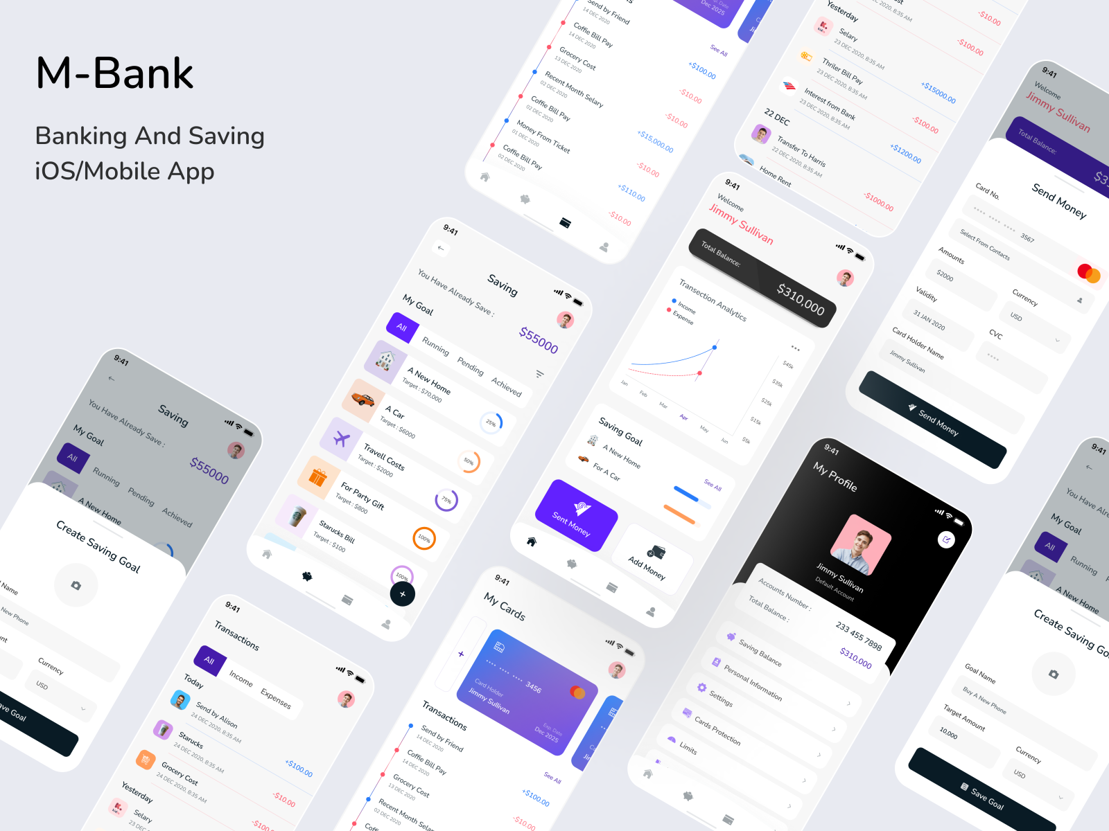 M-Bank : Banking And Saving iOS/Mobile App by Murad Hossain 🔥 for ITO ...