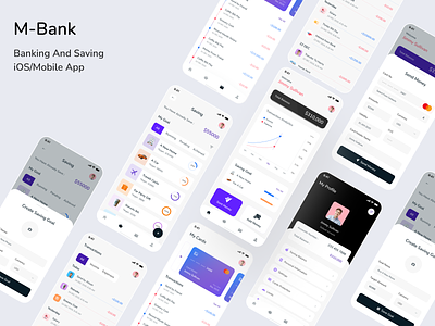 M-Bank : Banking And Saving iOS/Mobile App