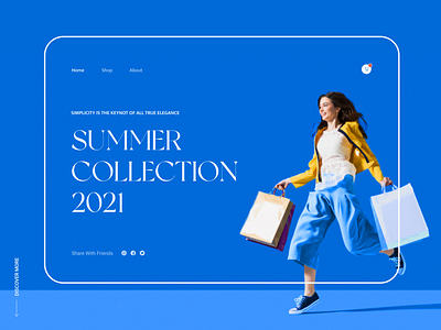 Fashion Header Exploration : E-commerce Website 2021 trend branding clean cool design dashboard design e commerce shop ecommerce hero area landingpage minimal top color typography ui ux web web app web application design