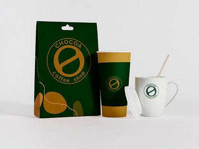 Chocoa coffee shop/ Branding packaging design