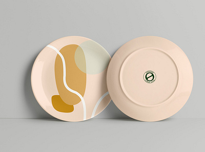 Brandig packaging design/Chocoa coffee shop/plate branding branding packaging design coffee design illustration logo minimal plate vector