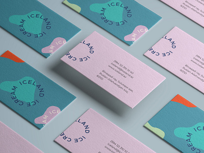 Ice cream / ICELAND – Business Card