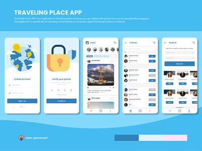 TRAVELING PLACE APP