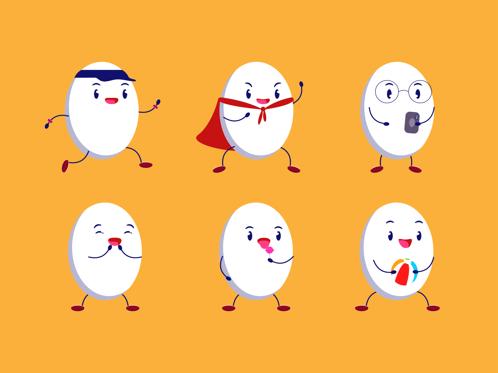 Egg Daily Routine by Kun Stuff on Dribbble