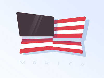 Morica Without Plus america flag flags icon logo sunglasses usa