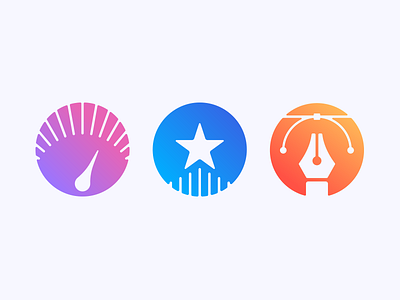 Three pillars of great search circles design icons relevance search speed ux