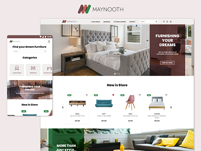 Maynooth Furniture - Ui/Ux Case Study design furniture maynooth ui ux