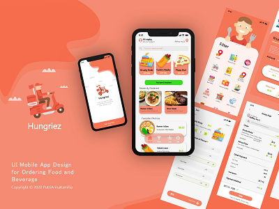 Food and Beverage app design fnb food app ui
