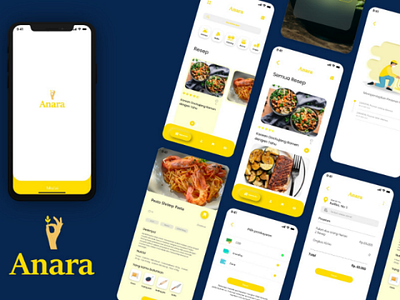 Anara App fnb uiux dailymealkit