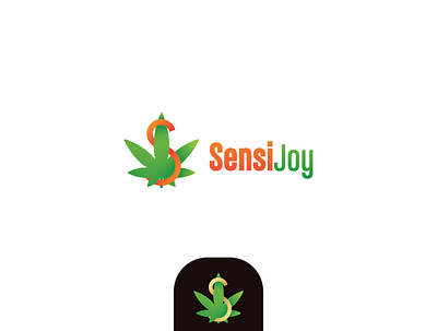 Cannabis S Logo Design cannabis cannabis logo green joy leaf letter logodesign typography