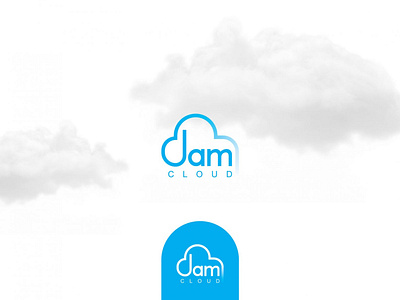 Cloud Logo Design blue branding cloud cloud app creative design icon jam logo logodesign minimal typography vector