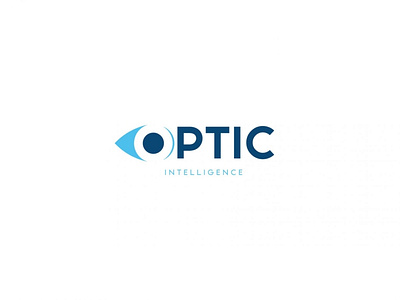 Optic O Eye Negative Logo Design