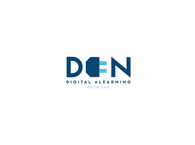 DEN Digital Plug Logo Design branding creative design digital graphicdesign learning letter logo logodesign minimal plug plugin typography